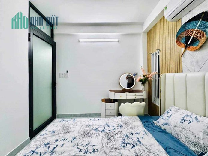 BánNhà mới100% NguyễnVănLượng P17 GòVấp DTSD120M 3tầng Giá4tỷ53 FullNT