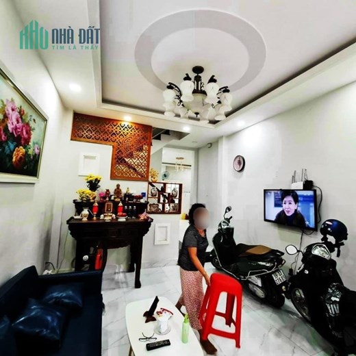 Bán nhà chỉ 75tr/m2 hẻm 6m thông Vườn lài quận Tân phú 4 x 23.2T -6,55 tỷ TL