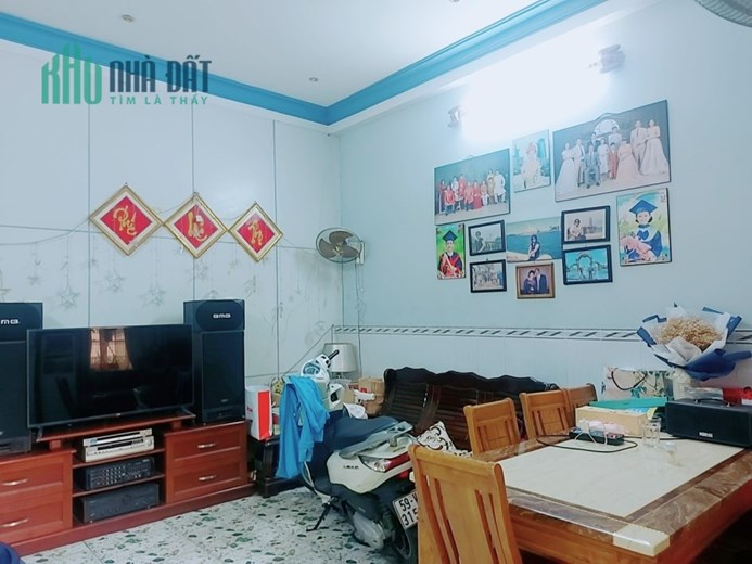 CHỈ 7 TỶ SỞ HỮU NHÀ 4 TẦNG – 72M2 – HẺM XE HƠI NGAY CHỢ GÒ VẤP
