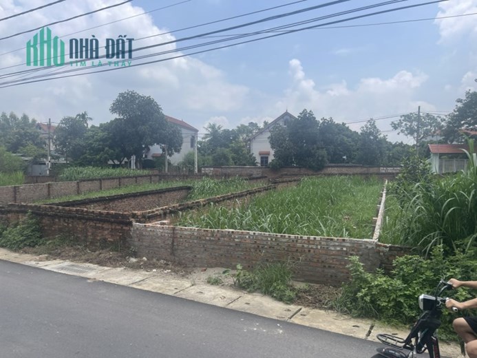 BÁN 120M ĐẤT 2 MẶT TIỀN TH ÁI LAI MINH TRÍ SÓC SƠN HÀ NỘI