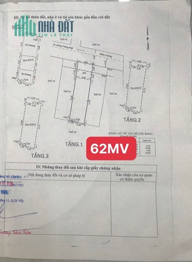 Bán nhà 4 tầng, Phạm Văn Chiêu, Hẻm xe hơi, 4x15m giá chỉ 5.7 tỷ BL
