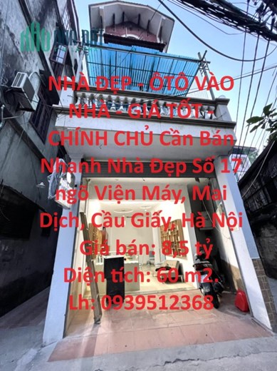 NHÀ ĐẸP - ÔTÔ VÀO NHÀ - GIÁ TỐT - CHÍNH CHỦ Cần Bán Nhanh Nhà Đẹp View Phạm Văn Đồng