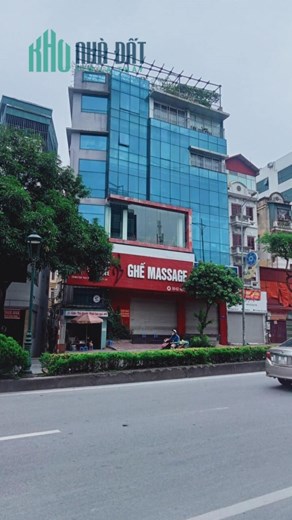 Bán Tòa nhà kinh doanh văn phòng 150m2 mặt phố Nguyễn Văn Cừ 10 tằng thang máy dòng tiền 200tr/th