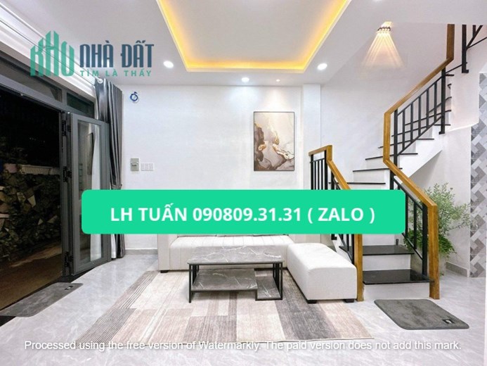 3131- Bán Nhà P15 Phú Nhuận Huỳnh Văn Bánh 40m2 , 2 Tầng , 3 PN Giá 4 tỷ 4
