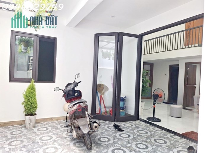 Nhà mê lửng - Giá 2 tỷ xx - Kiệt ô tô - Diện tích >90m2 - Nhà mới 3 phòng ngủ - đường Lê Độ, Thanh