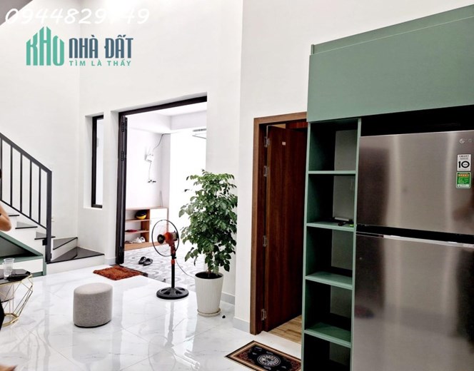 Nhà mê lửng - Giá 2 tỷ xx - Kiệt ô tô - Diện tích >90m2 - Nhà mới 3 phòng ngủ - đường Lê Độ, Thanh