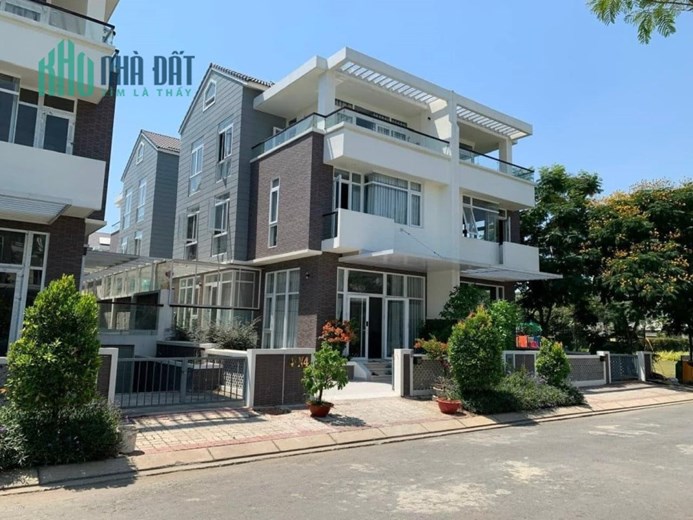 BÁN BIỆT THỰ SONG LẬP VEN SÔNG-JAMONAGOLDEN SILK-P TÂN THUẬN ĐÔNG QUẬN 7-DT 133.3m² -
