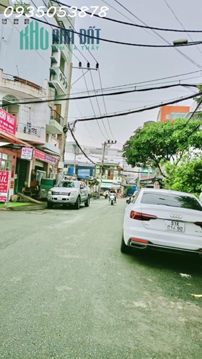 Mặt tiền Tân Phú 12m - ngay chợ Tân Hương - giá cực rẻ - 62m2 - chuẩn - sổ A4 - hơn 6 tỷ
