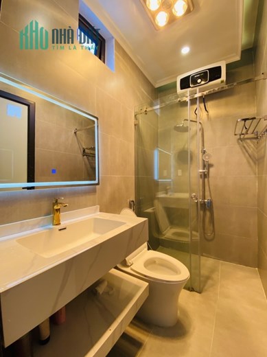 Bán 2 căn liền nhau xây mới Miếu Hai Xã, 66m 4 tầng GIÁ 3.35 tỉ ngõ cực nông