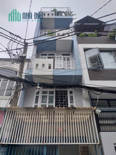 Chỉ 8.5 tỷ có nhà mặt tiền khu Bàu Cát , P14, DTSD 120m2, 4 tầng