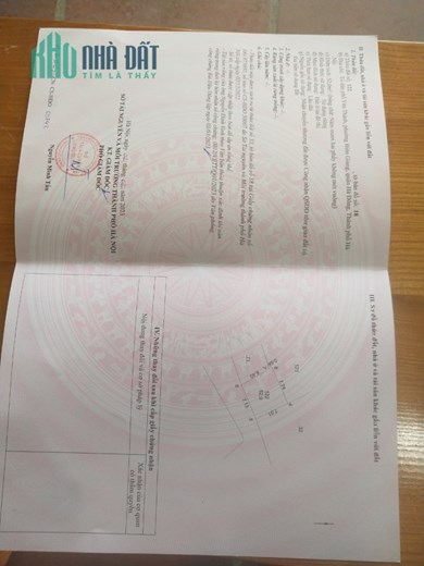 Bán 52m Đường Thông Ô Tô Đất Quận Hà Đông Giá 1.9 Tỷ Thương Lượng