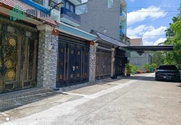 Giảm 700tr Bán đất tặng nhà 160m2 Nhỉnh 6 tỷ, MT lớn 7m hiếm, HXH Thạnh Lộc Quận 12