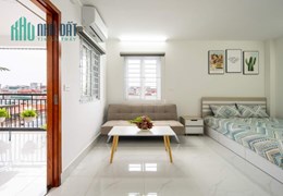Studio đẹp lung linh Thái Thịnh, full đồ cao cấp, ban công cực chill, chỉ 5tr1 (có bớt)