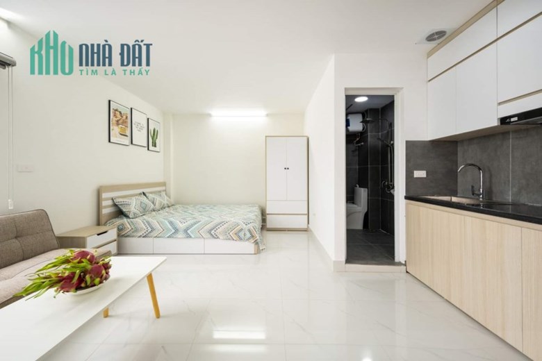 Studio đẹp lung linh Thái Thịnh, full đồ cao cấp, ban công cực chill, chỉ 5tr1 (có bớt)
