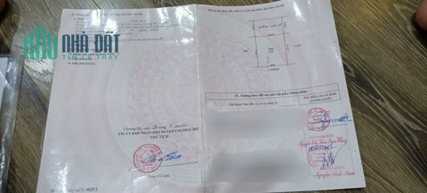 Mua 150m sổ đỏ tặng thêm 80m - 02 mặt đường - mặt tiền 10m - đường liên xã
 
- Em có lô đất 150m,