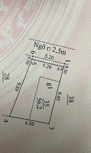 Bán nhà 5 Tỷ, Khu Phân Lô Phường Thụy Phương, Quận Bắc Từ Liêm 64m2. 0965283789