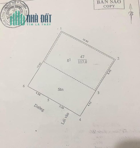 Vua mặt phố: Bán mảnh đất phố An Trạch gá 10,5 tỷ, 117m2. Mặt tiền 10,2m.