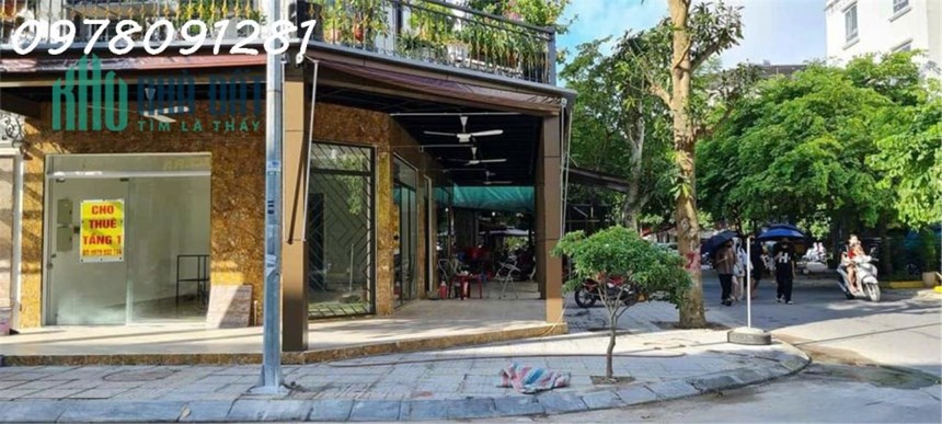 CHÍNH CHỦ CHO THUÊ TẦNG 1 LÔ GÓC NGÃ TƯ LK LACASTA VĂN PHÚ, HÀ ĐÔNG - Diện tích: 80m2