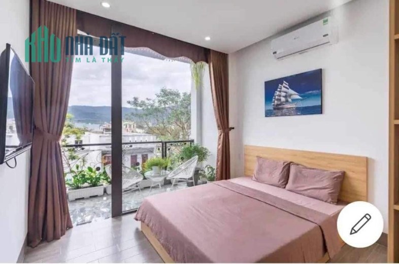 ► Mặt Tiền đường 7.5m gần Bãi Tắm Mân Thái, 75m2, 6 phòng KD, 8.x tỷ