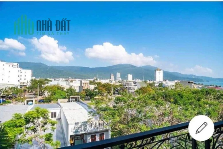► Mặt Tiền đường 7.5m gần Bãi Tắm Mân Thái, 75m2, 6 phòng KD, 8.x tỷ