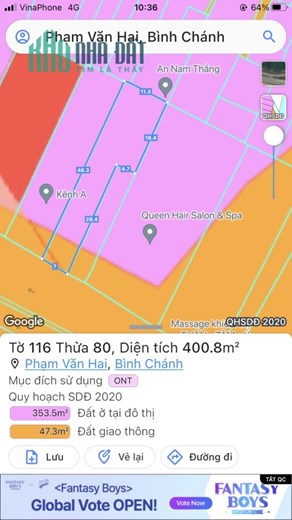 Bán nhà  đất MT Trần Văn Giau ( Xã PVH)  Bình Chánh  400m giá 15 tỷ