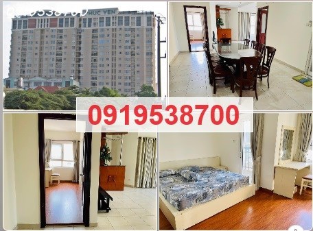 ✨Chính chủ cho thuê CHCC Phúc Yên, Tân Bình, 3PN, 3WC full nội thất; 0919538700