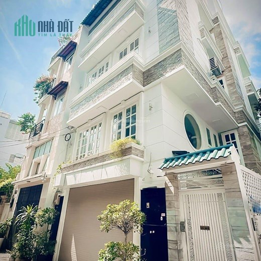 Biệt thự mini góc 2MT Trường Sa khu nhà thờ Tân Hòa, Phú Nhuận 6x14m, 3 lầu, full nội thất