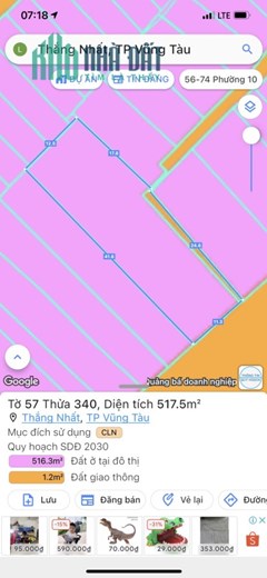 Bán nhà xưởng mặt tiền 2/9 Vũng Tàu
 giá chỉ 7,8 tỷ