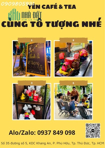 CẦN SANG NHƯỢNG QUÁN CAFE TẠI PHÚ HỮU, QUẬN 9, TP. THỦ ĐỨC