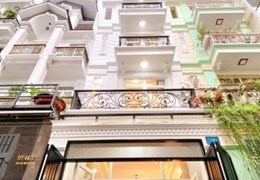 Hiếm nhà MT khu Lê Văn Sỹ - Huỳnh Văn Bánh, 6x16m(nở hậu 7.6m), 5 tầng full nội thất, thang máy,