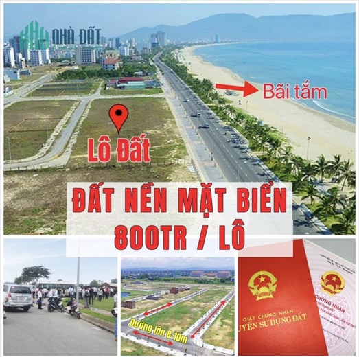 Bán nhanh lô đất biển thổ cư sổ lâu dài nằm trong khu QH nghỉ dưỡng