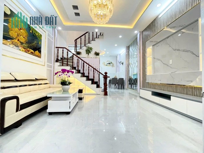 Bán Nhà 3 tầng, Huỳnh Tấn Phát, Thị Trấn Nhà Bè, 4.7m x 12m chỉ 4.1 tỷ