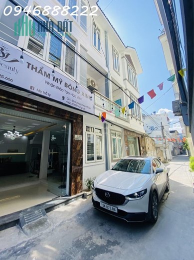 Nhà mặt ngõ thông phố Trung Lực , Ô tô vào nhà phù hợp kinh doanh nail, spa… quá đẹp ạ