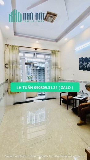 3131 - Bán Nhà Q3 Trần Quốc Thảo 40m2 ,2 Tầng BTCT  Giá 5 tỷ 650