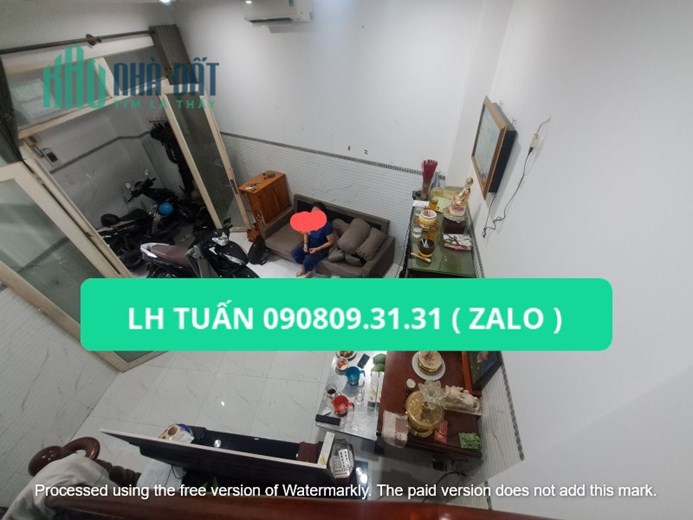 3131 - Bán Nhà Q3 Rạch Bùng Binh 42M2 , 4 Tầng BTCT, 5PN Giá Chỉ 4.6 tỷ