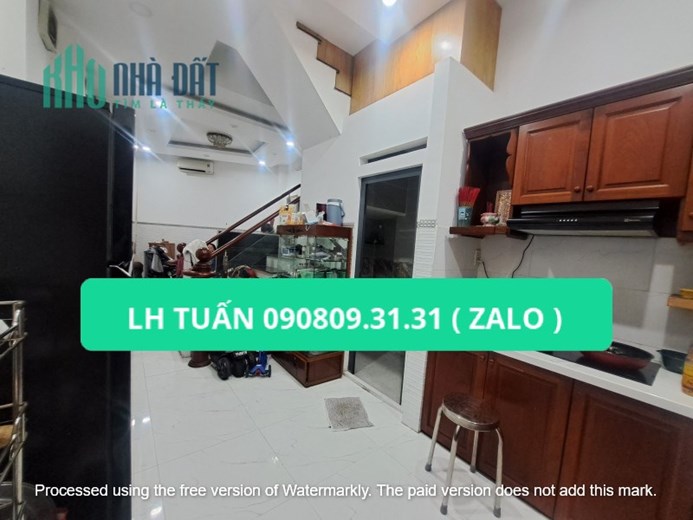 3131 - Bán Nhà Q3 Rạch Bùng Binh 42M2 , 4 Tầng BTCT, 5PN Giá Chỉ 4.6 tỷ