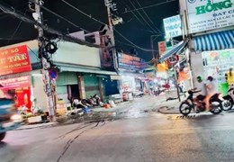 Bán nhà mặt tiền đường Bình Thành quận Bình Tân 4,50x20 gần ngã tư Gò Mây kcn Vĩnh Lộc tiện kinh