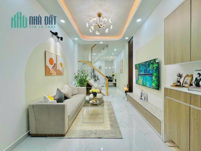 Siêu phẩm Quang Trung, Gò Vấp cạnh công viên làng hoa 41m2  3 tầng nhà mới xây giá 4. tỷ