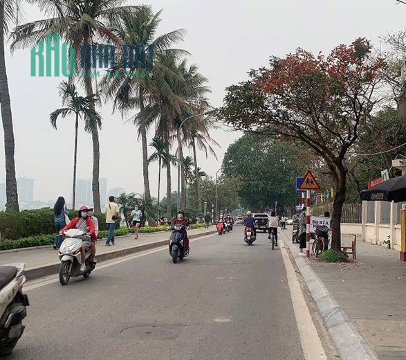 Bán thửa đất hiếm mặt phố Trích Sài view hồ kinh doanh đỉnh, DTSD 55m2, MT 4m
