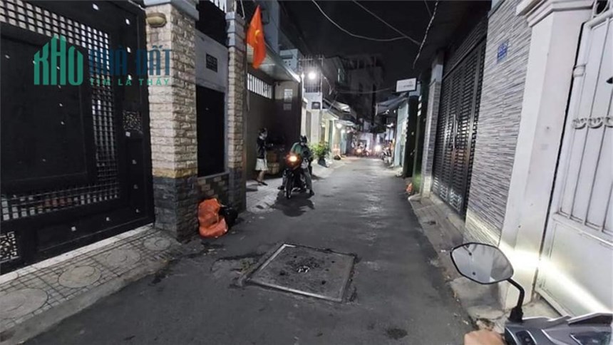 Bán Nhà 1 Lầu, 84.5m², 3PN, Hẻm Ba Gác,XVNT  Q. Bình Thạnh