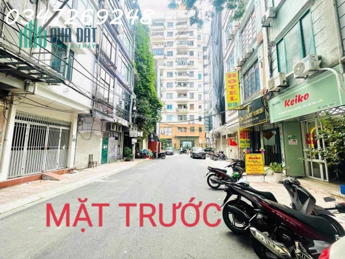 Bán nhà phân lô Hoàng Quốc Việt 2 mặt ngõ oto tránh, vỉa hè - kinh doanh 43m - 6 tầng - mặt tiền 4m