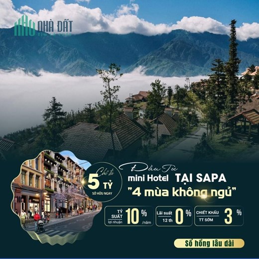 SAPA CITY CLOUDS - Ngôi sao du lịch 4 mùa không ngủ