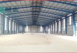 Cho thuê kho xưởng tại Trúc Sơn, Hà Nội, 1100m xe container đỗ cửa, giá 60k/m