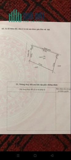 * CHÍNH CHỦ CẦN BÁN LÔ ĐẤT XÃ SƠN VI – HUYỆN LÂM THAO – TỈNH PHÚ THỌ *