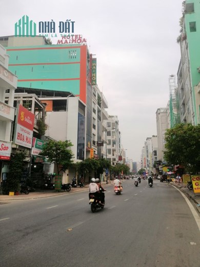 Bán Nhà GÓC 2 Mặt Tiền đường Bùi Hữu Nghĩa,Q.5,DT:8mx22m,KC:4 tầng,Giá:53 tỷ