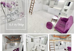 Phòng Bùi Đình Túy Full nội thất 25m2 có gác xếp