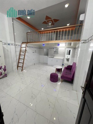 Phòng Bùi Đình Túy Full nội thất 25m2 có gác xếp