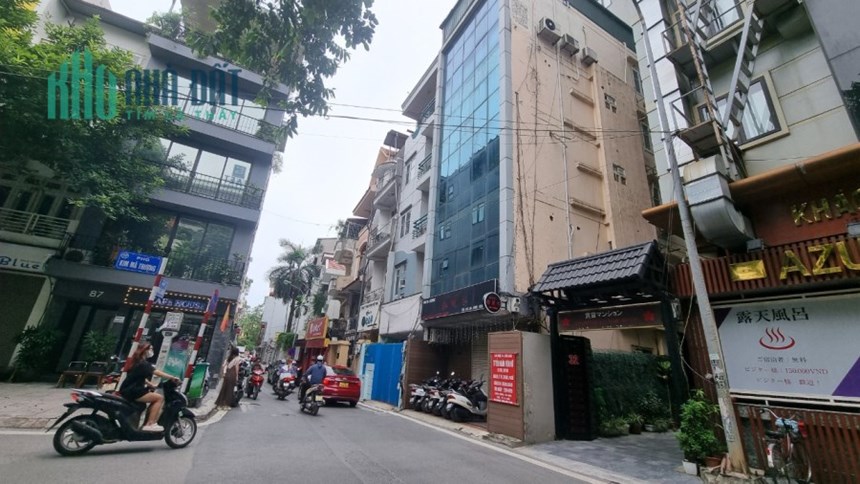 Bán nhà mặt phố Linh Lang,2 thoáng, kinh doanh đỉnh, 6 tầng 61m, nhỉnh 23 tỷ