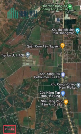 Bán đất vườn trong nông trại Southern Pleiku Farm Giá 260tr/1000m