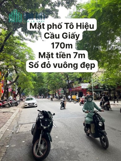 Bán Mặt PhốTô Hiệu, Cầu Giấy - 165 m2, 54 tỷ, Vỉa hè 5m, đường 25m,Hiện cho thuê120tr/tháng